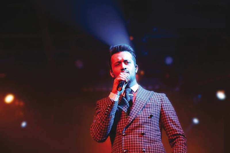 atif aslam has been very selective about singing for pakistani films photo file