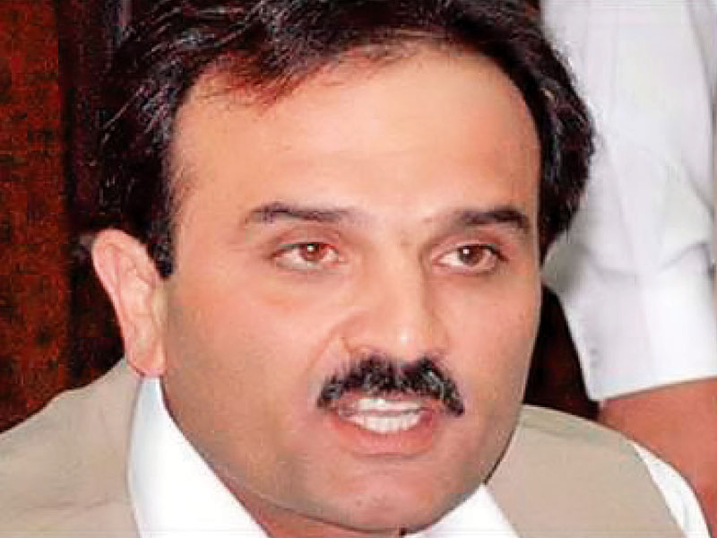 former chief minister amir haider hoti photo file