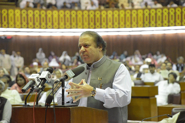 nawaz might offer house committee for fresh tors to defend family against charges of money laundering photo akram abid nawaz might offer house committee for fresh tors to defend family against charges of money laundering photo akram abid