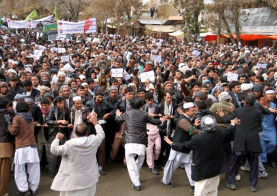 afghan minority hazaras plan protest over power project afghan minority hazaras plan protest over power project