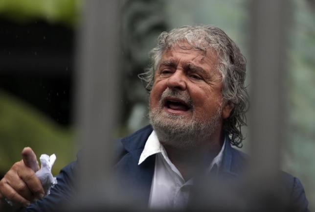 beppe grillo photo reuters