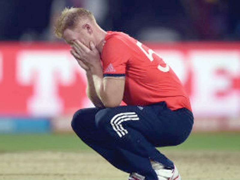 stokes was hit for four consecutive sixes in the world t20 final photo afp