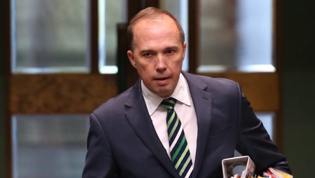australia immigration minister peter dutton photo smh australia