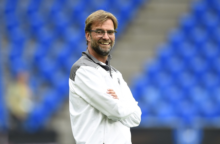 liverpool manager juergen klopp during training on tuesday photo reuters