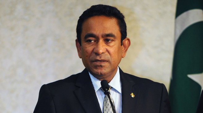 president of maldives abdullah yameen photo the peninsular