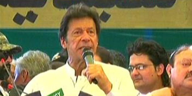 imran says pm nawaz thinks by announcing development of airports across the country will save him from panama leaks an express news screengrab imran says pm nawaz thinks by announcing development of airports across the country will save him from panama leaks an express news screengrab