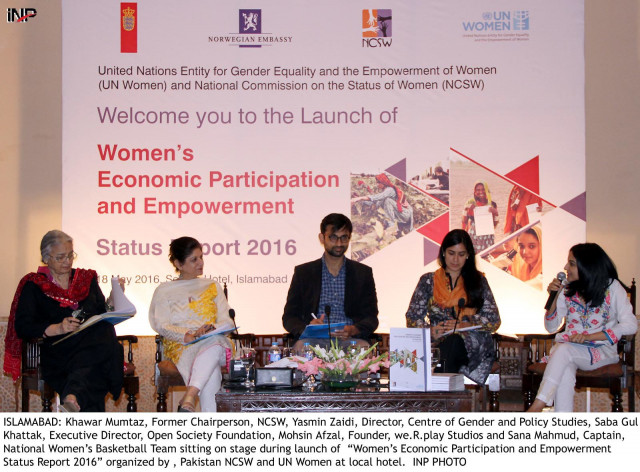 punjab commission on the status of women chairperson fauzia viqar who was chief guest at the event stressed the importance of data collection for informed policy making actions and to measure progress photo inp punjab commission on the status of women chairperson fauzia viqar who was chief guest at the event stressed the importance of data collection for informed policy making actions and to measure progress photo inp