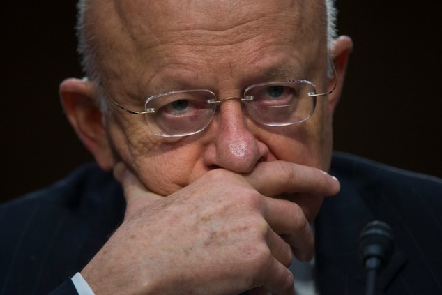 director of national intelligence james clapper pictured on february 9 2016 said cyber attackers are targeting the campaigns of democratic and republican presidential contenders photo afp
