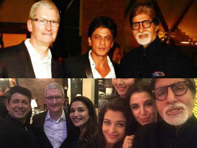 bollywood a listers including the bachchans gave a warm welcome to tim cook