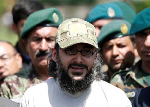 ali haider gilani speaks to media after he was rescued in afghanistan in a joint operation by afghan and us forces at the defence ministry in kabul afghanistan may 11 2016 photo reuters