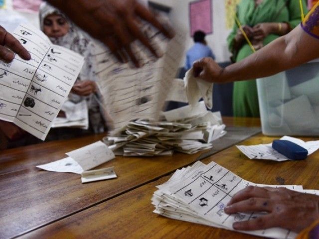 ecp s main shortcomings lie at the level of district staff who ensure smooth conduct of elections photo afp