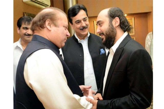 the premier meets ali haider gilani congratulates him on his release after three years in captivity photo inp the premier meets ali haider gilani congratulates him on his release after three years in captivity photo inp