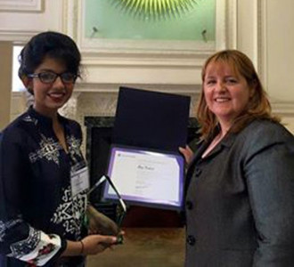 hyderabad woman wins commonwealth award for excellence in education