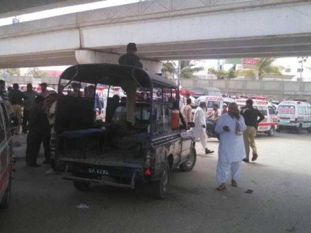 the deceased shakeel and kamran arrived dead at abbasi shaheed hospital photo faraz khan express