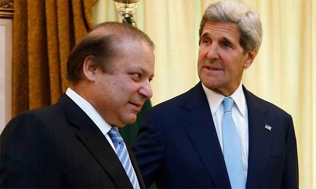 pm nawaz confirms he received a phone call from us secretary john kerry at 10pm on saturday regarding the drone strike photo reuters