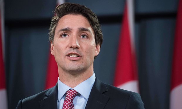 Canadian prime minister Justin Trudeau. PHOTO: AFP