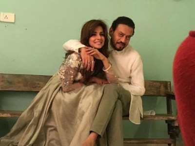 revealed saba qamar s first look in bollywood debut alongside irrfan khan revealed saba qamar s first look in bollywood debut alongside irrfan khan