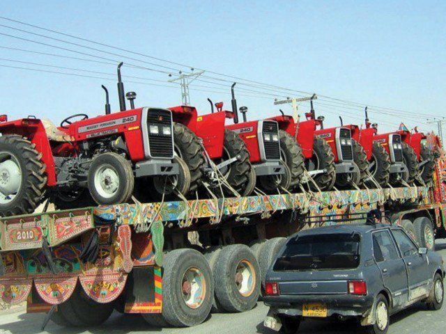 low income of farmers absence of subsidy hurt tractor sales photo file