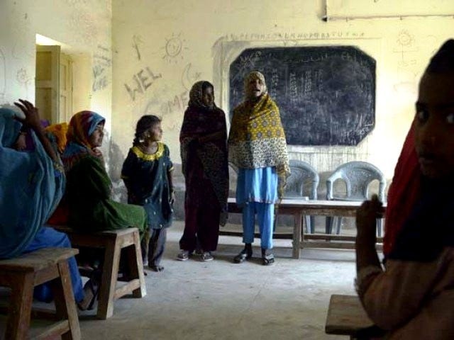 new report puts punjab k p ahead of sindh balochistan on various educational parametres photo afp