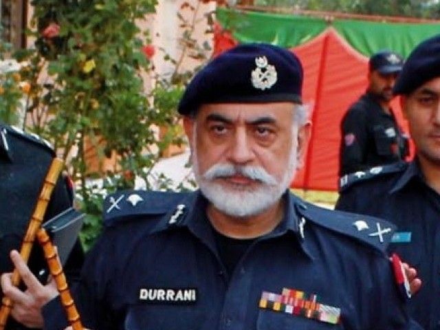 inspector general of police nasir khan durrani photo inp file