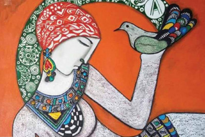 art for a cause only a woman can share another woman s grief