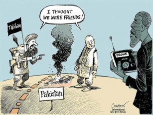 NYT cartoon on Mullah Mansour's death hits a little too close to home NYT cartoon on Mullah Mansour's death hits a little too close to home