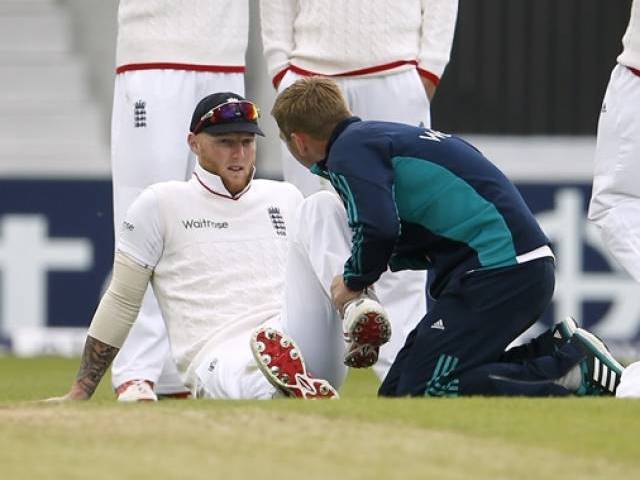 all rounder ben stokes got injured on third morning of first test against sri lanka photo afp