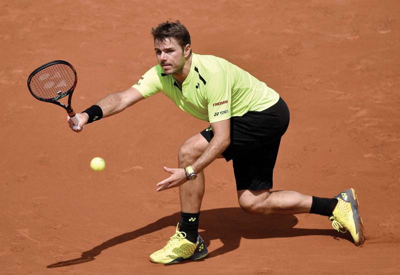 wawrinka was relieved to eventually come through unscathed against a player with just one grand slam win to his name photo afp
