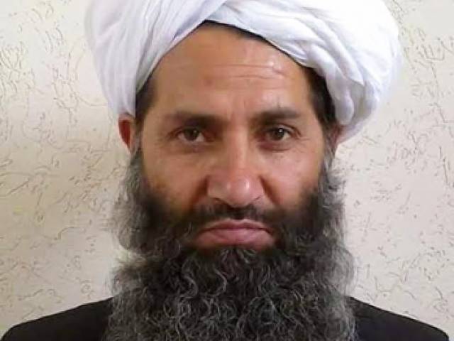 Afghan Islamic Press releases photograph of new Afghan Taliban chief Mullah Haibatullah Akhundzada.