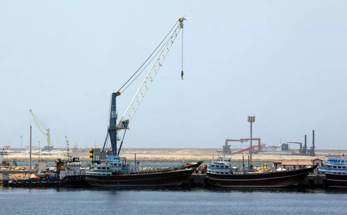 a partial view of the kalantari port in city of chabahar photo afp a partial view of the kalantari port in city of chabahar photo afp