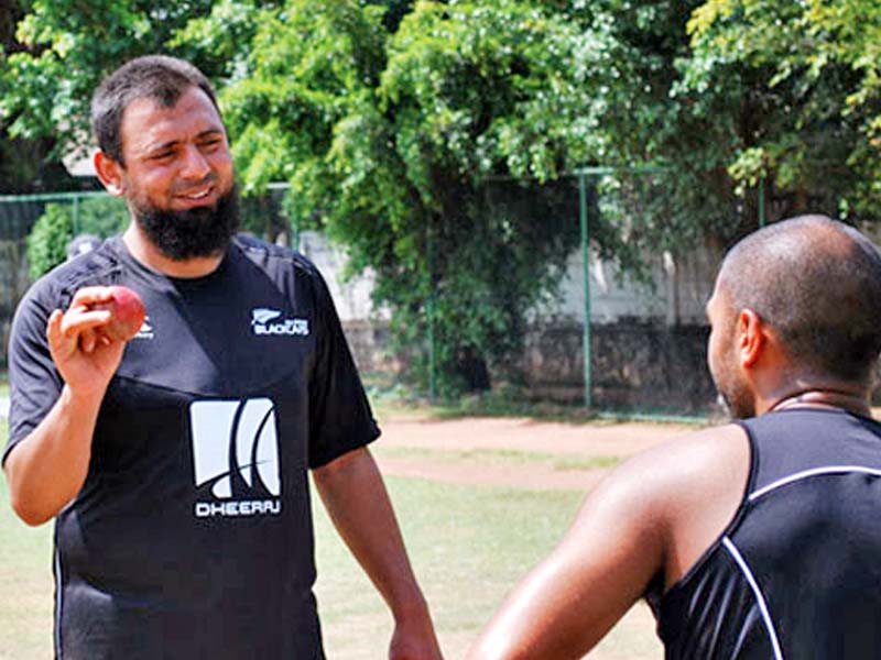 mushtaq has previously worked as a spin consultant for bangladesh west indies and new zealand photo courtesy espncricinfo