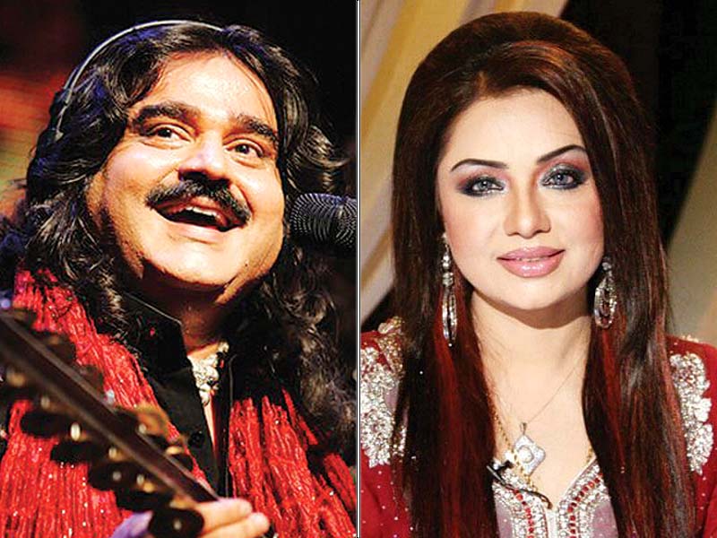 singers arif lohar and shahida mini will be releasing naat videos among others photo file