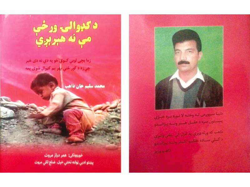 cover of muhammad saleem zahib s book photo express