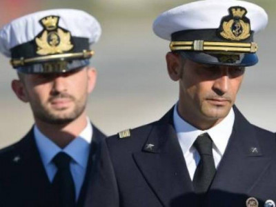 accused italian marine returns home from india