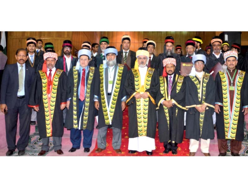 as many as 115 students received gold medals in iiui s 10th convocation photo express