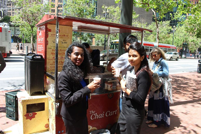 chai has been growing in popularity in san francisco and nearby silicon valley photo afp