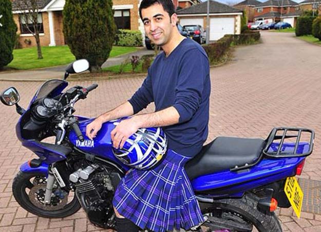 hailing from the lands of bhangra and bagpipes scottish politician humza yousaf grandson of a pakistani bus conductor has remained true to his roots photo humza yousaf twitter