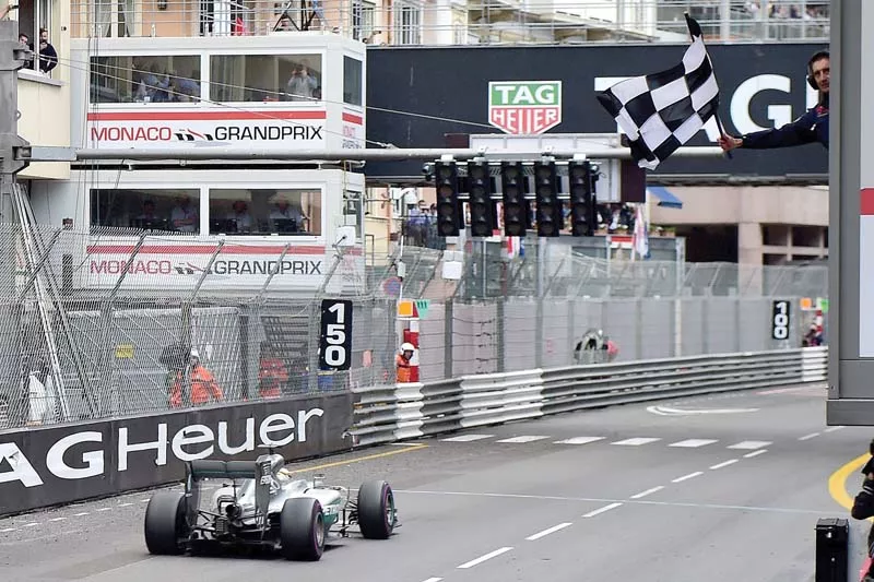 hamilton races towards the finish line at the monaco grand prix with the victory he recorded his first win of the season and also his first since the us grand prix in october last year photo afp hamilton races towards the finish line at the monaco grand prix with the victory he recorded his first win of the season and also his first since the us grand prix in october last year photo afp