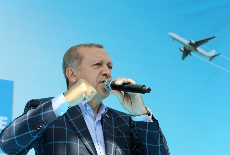 turkish president recep tayyip erdogan speaking during a ceremony in diyarbakir on may 28 2016 afp photo