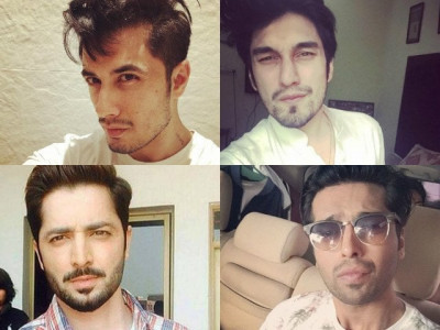 forget the duck face pakistani celebs have found their swag in frowns