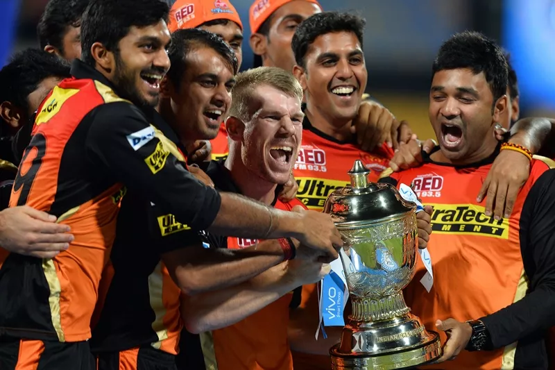 sunrisers hyderabad team poses after winning 2016 ipl against royal challengers bangalore at the m chinnaswamy stadium in bangalore on may 29 2016 photo afp sunrisers hyderabad team poses after winning 2016 ipl against royal challengers bangalore at the m chinnaswamy stadium in bangalore on may 29 2016 photo afp