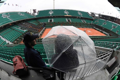 french open suffers first washout in 16 years