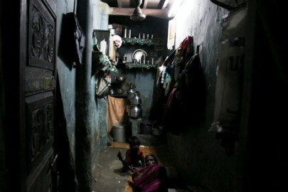 bombay slums dark dingy and full of hope
