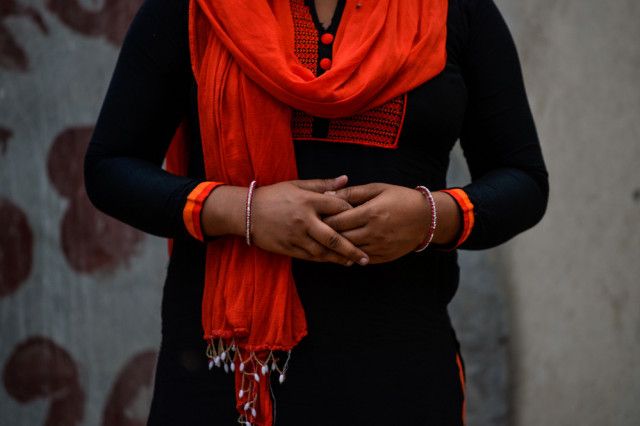 in this photograph taken on april 6 2016 039 ragini 039 a victim of marital rape poses sitting outside near her home in new delhi india has long suffered from high levels of sexual violence including in the home but successive governments have shunned making marital rape a crime afp photo in this photograph taken on april 6 2016 039 ragini 039 a victim of marital rape poses sitting outside near her home in new delhi india has long suffered from high levels of sexual violence including in the home but successive governments have shunned making marital rape a crime afp photo