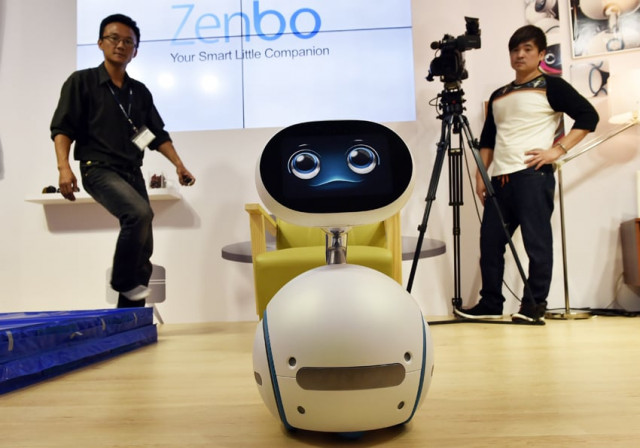 asus zenbo robot proforms during the annual computex computer exhibition on may 31 2016 more then 5 000 booths from thirty countries take part in computex show between may 31 to june 4 afp photo asus zenbo robot proforms during the annual computex computer exhibition on may 31 2016 more then 5 000 booths from thirty countries take part in computex show between may 31 to june 4 afp photo