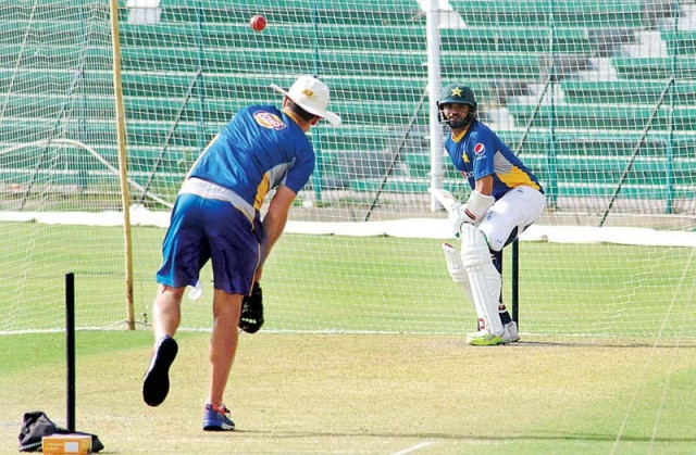 azhar is confident the players can adapt to english conditions and give the high flying hosts a run for their money photo riaz ahmed express