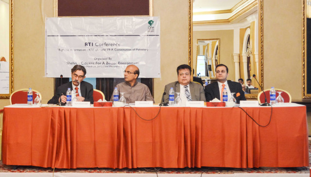 chief information commissioner kp rti commission maj r sahibzada muhammad khalid participating in rti conference held in karachi chief information commissioner kp rti commission maj r sahibzada muhammad khalid participating in rti conference held in karachi