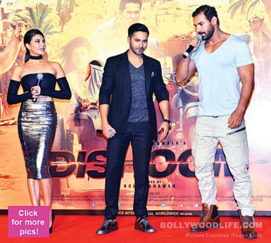 produced by sajid nadiadwala dishoom stars john abraham jacqueline fernandez varun dhawan akshay khanna and saqib saleem photo file produced by sajid nadiadwala dishoom stars john abraham jacqueline fernandez varun dhawan akshay khanna and saqib saleem photo file