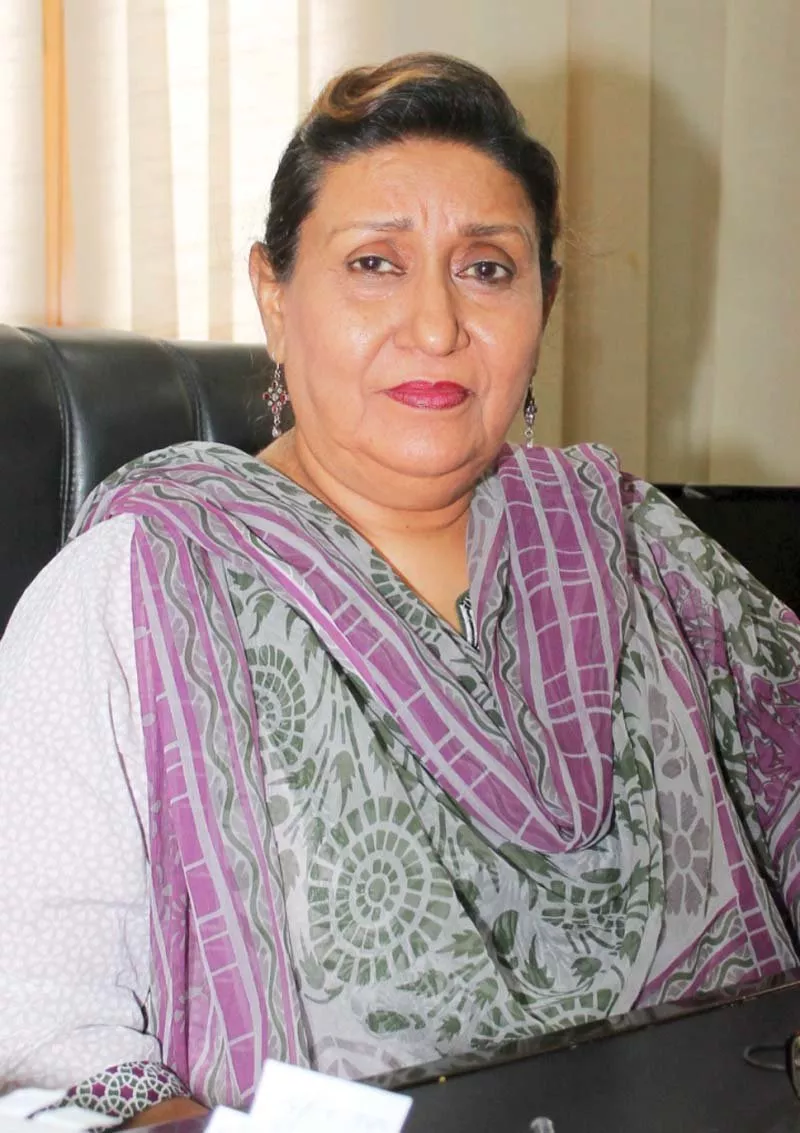 late su vice chancellor prof dr abida taherani photo express late su vice chancellor prof dr abida taherani photo express