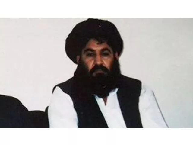 a file photo of taliban chief mullah akhter mansoor a file photo of taliban chief mullah akhter mansoor